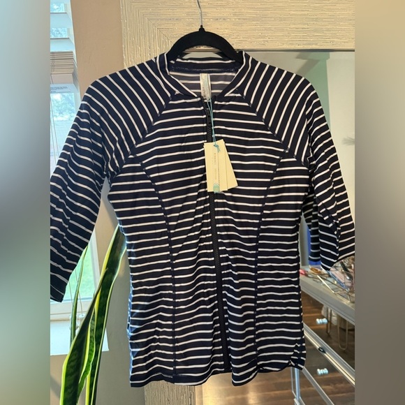 Sea Level Chamarel 3/4 Sleeve Multi Fit  Rash Vest – Full Zipper – Night Sky - Picture 3 of 5